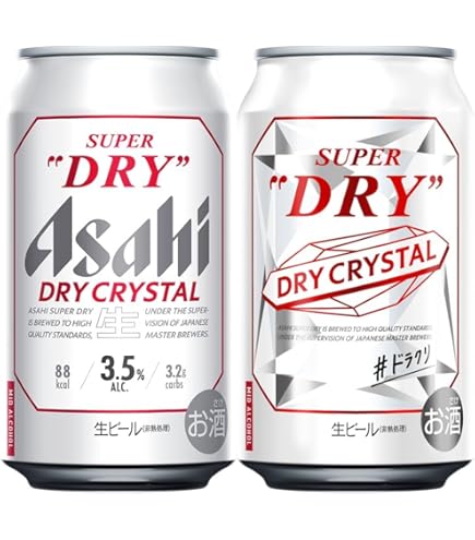 アサヒ　スーパードライ ドライクリスタル500ml×48本 Amazon.co.jp: アサヒ スーパードライ ドライクリスタル 500ml 缶 48本